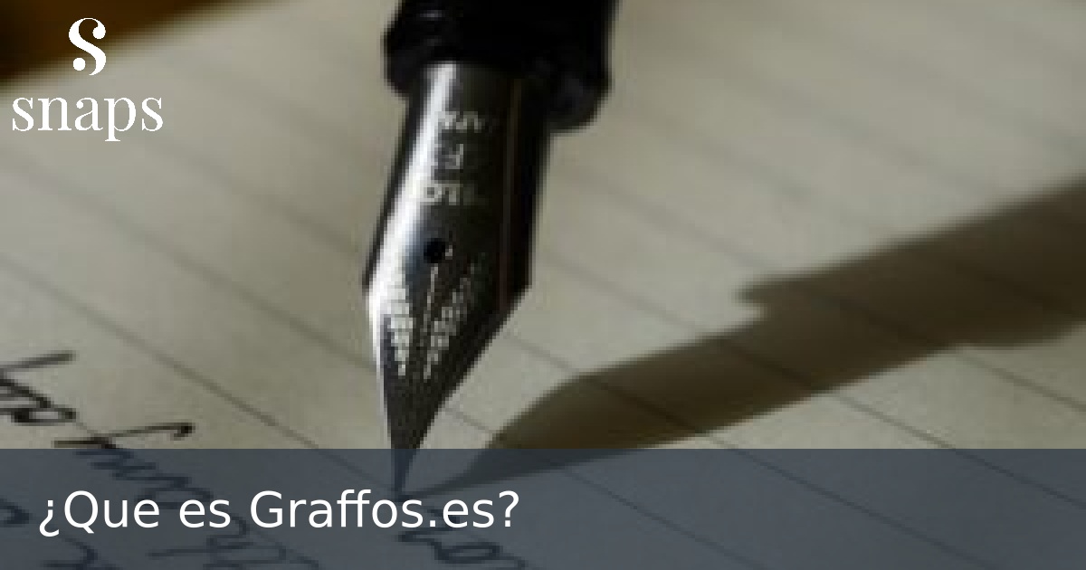 ¿Que es Graffos.es?