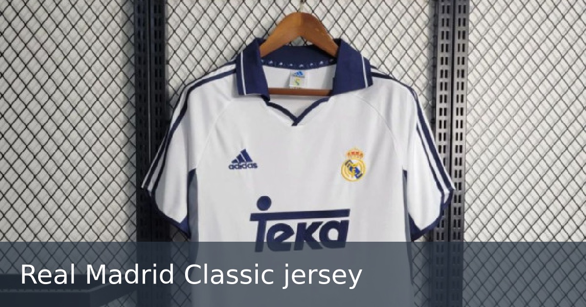Real Madrid Classic jersey
