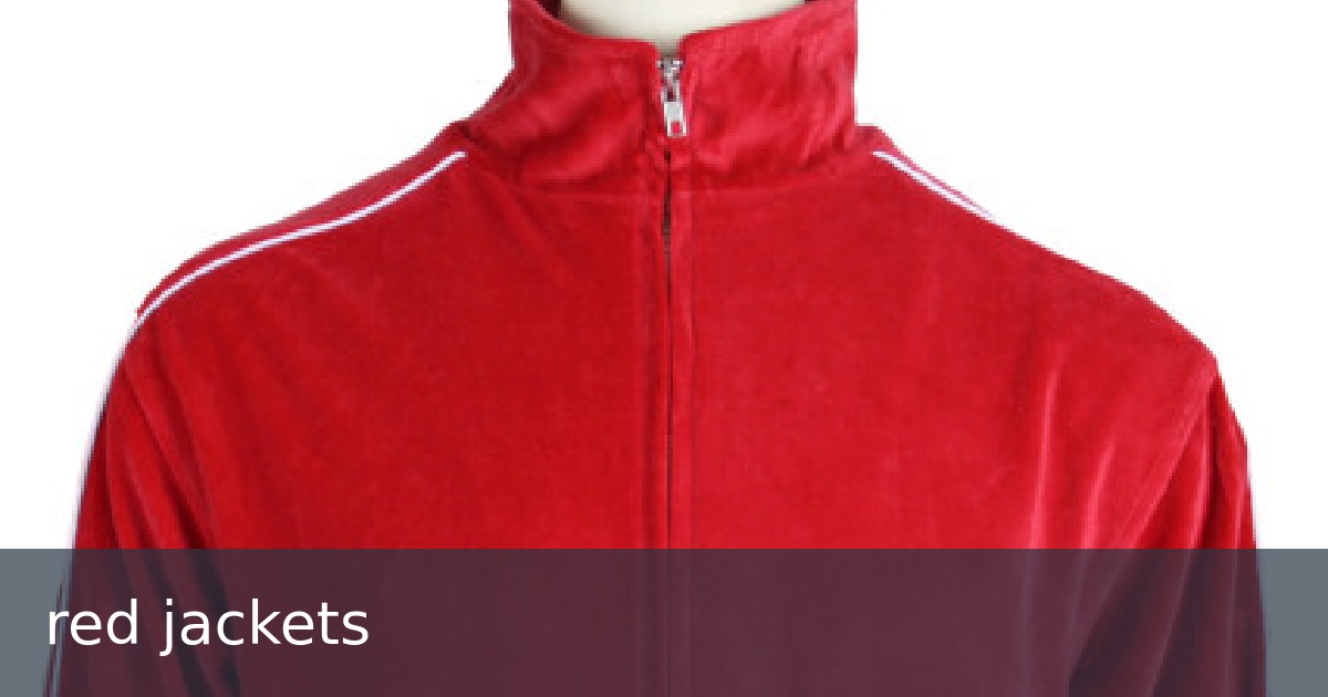 red jackets