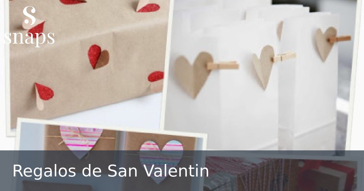 Regalos de San Valentin
