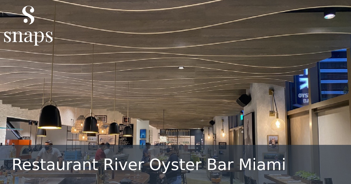 Restaurant River Oyster Bar Miami