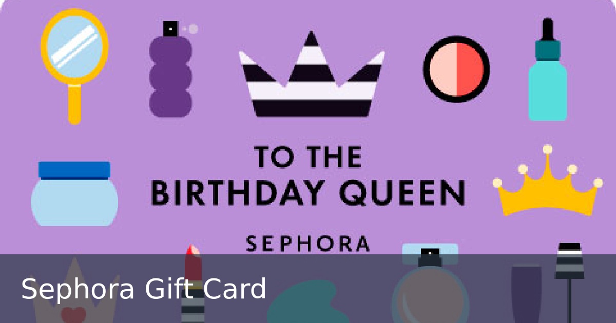 Deanna2u - Sephora Gift Card