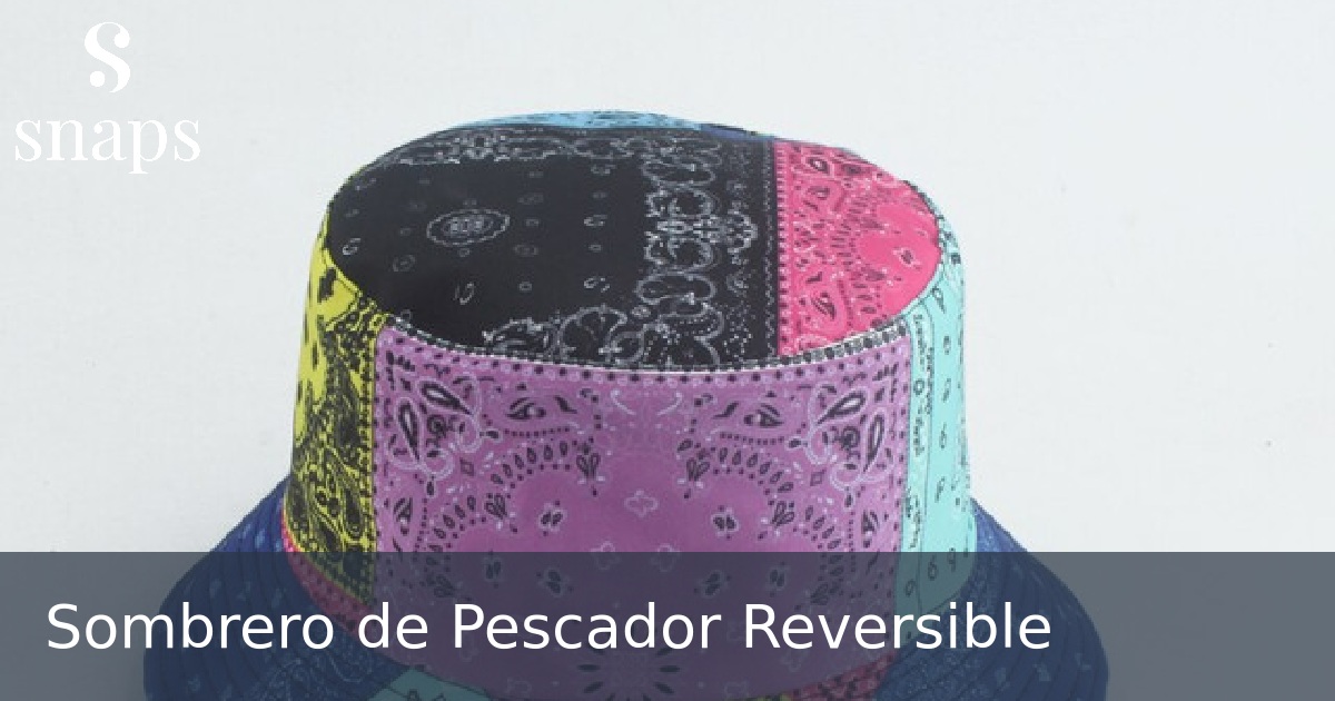 Sombrero de Pescador Reversible