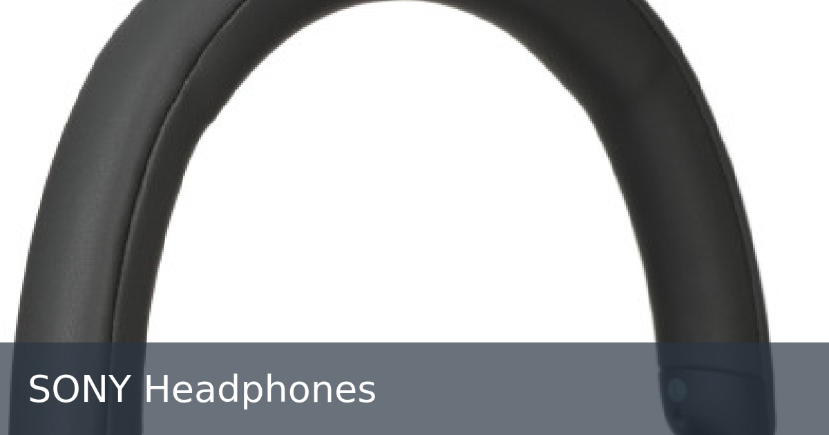 SONY Headphones