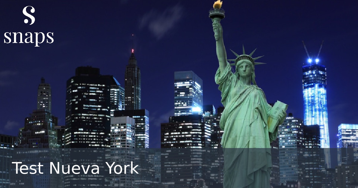 Test Nueva York