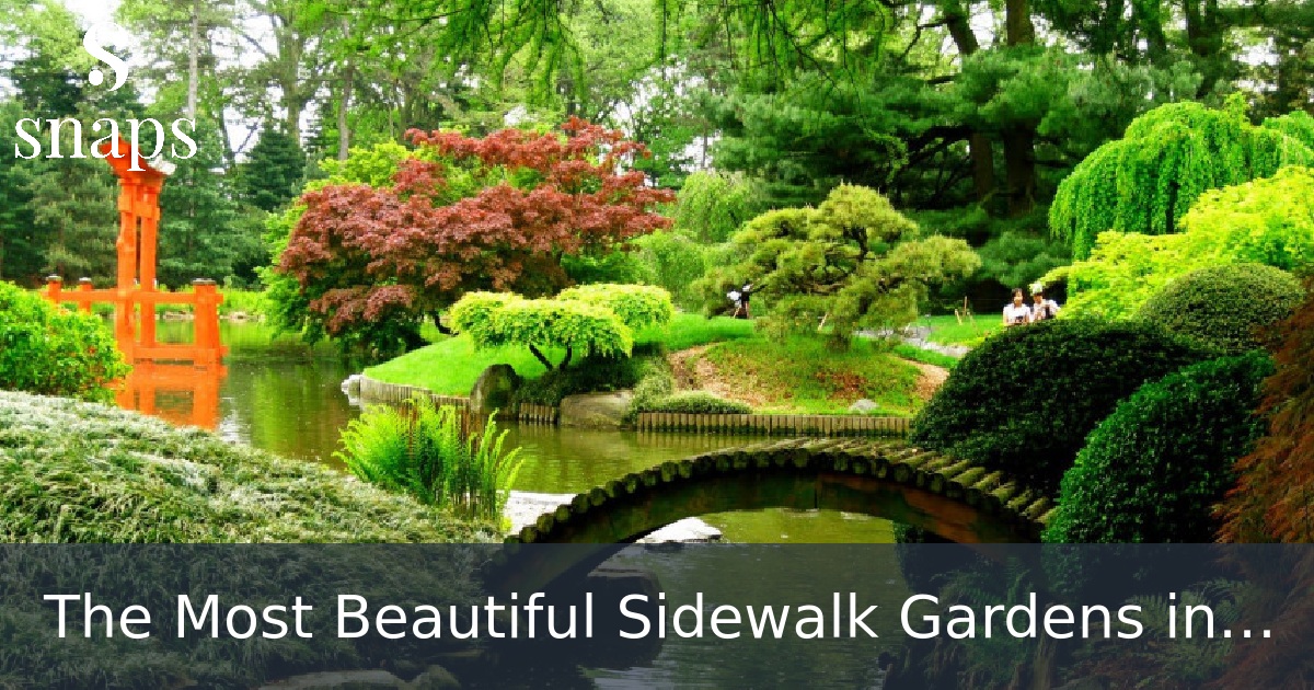 The Most Beautiful Sidewalk Gardens in New York