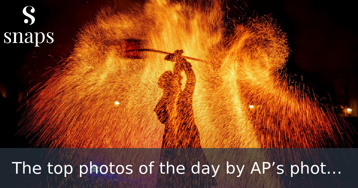 The top photos of the day by AP’s photojournalists