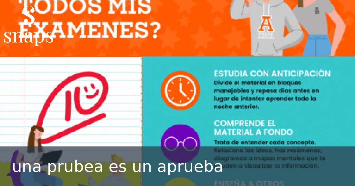 una prubea es un aprueba