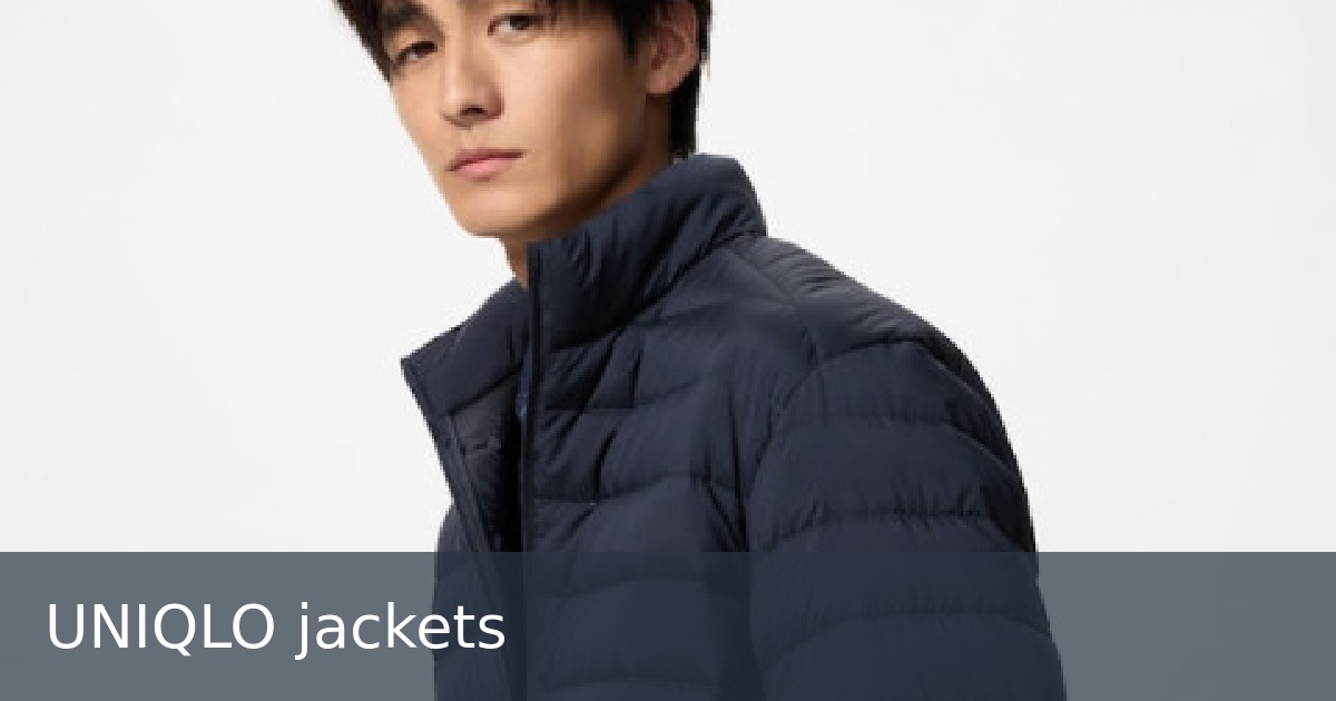 UNIQLO jackets