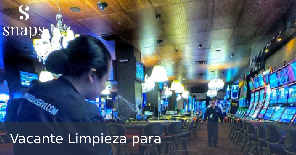Vacante Limpieza para