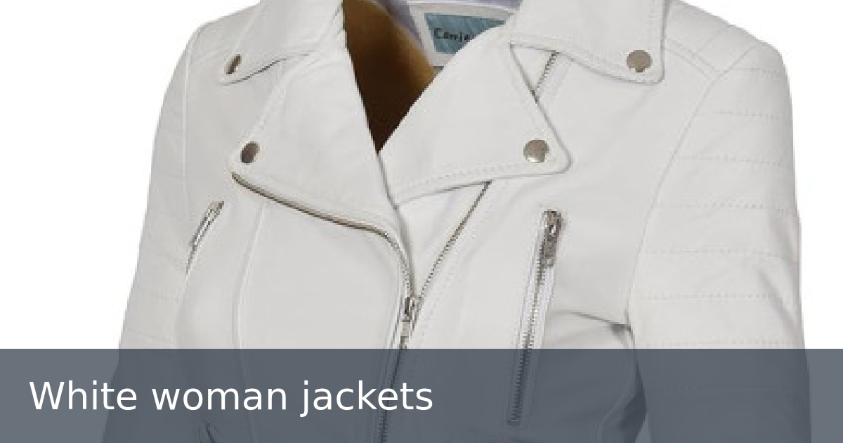 White woman jackets