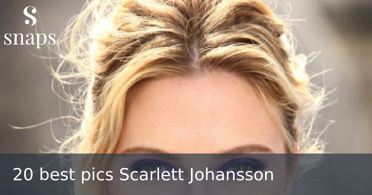 20 best pics Scarlett Johansson
