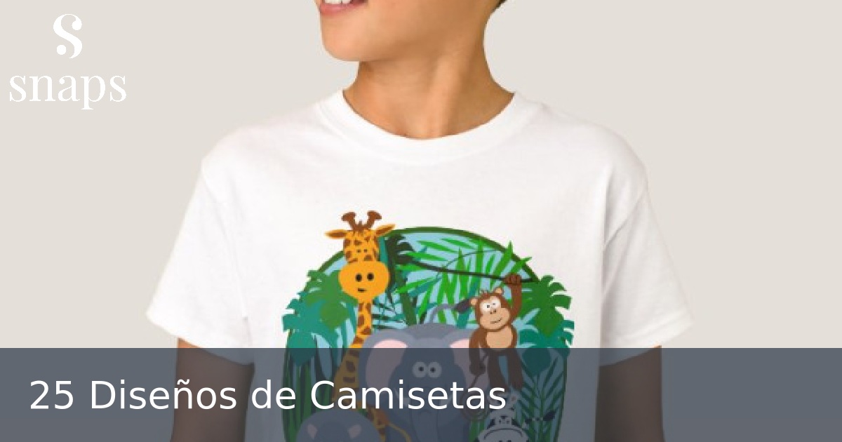 25 Diseños de Camisetas