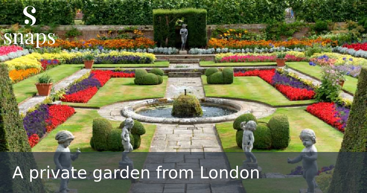 A private garden from London