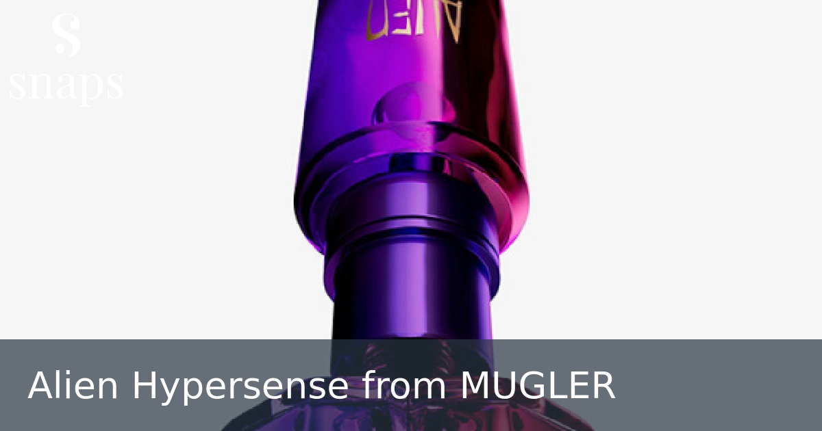 Alien Hypersense from MUGLER