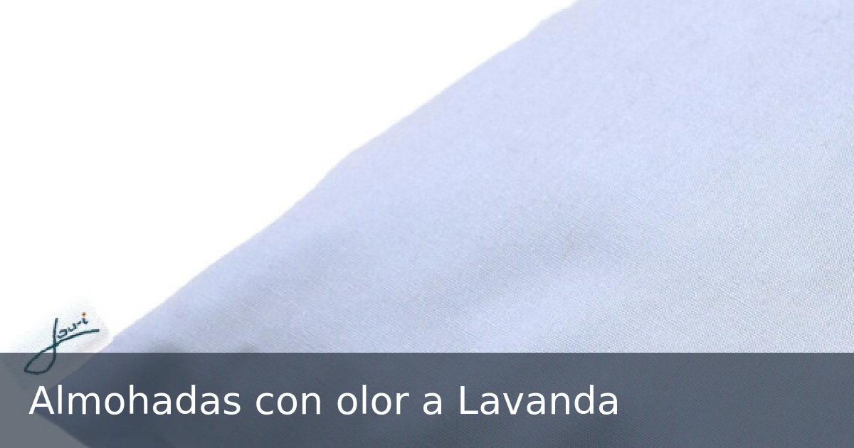 Almohadas con olor a Lavanda