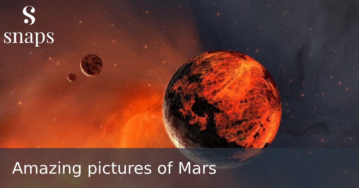 Amazing pictures of Mars