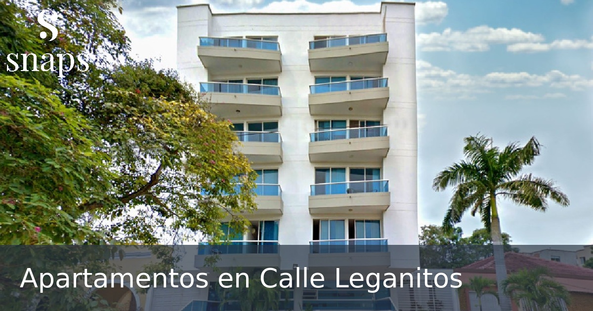 Apartamentos en Calle Leganitos
