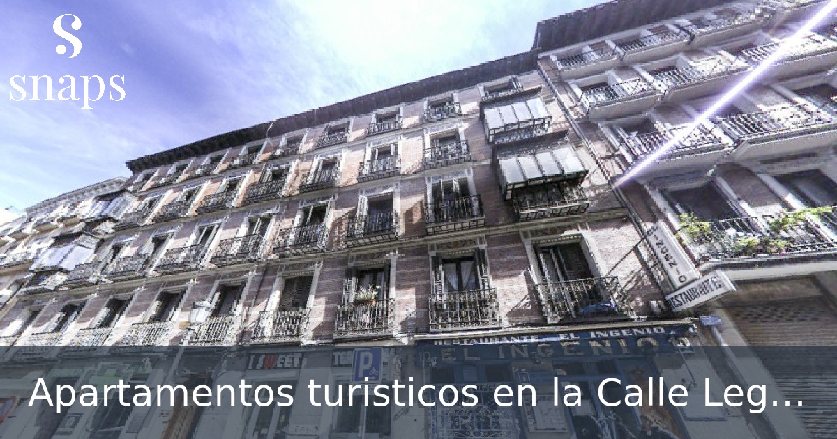 Apartamentos turisticos en la Calle Leganitos en Madridd