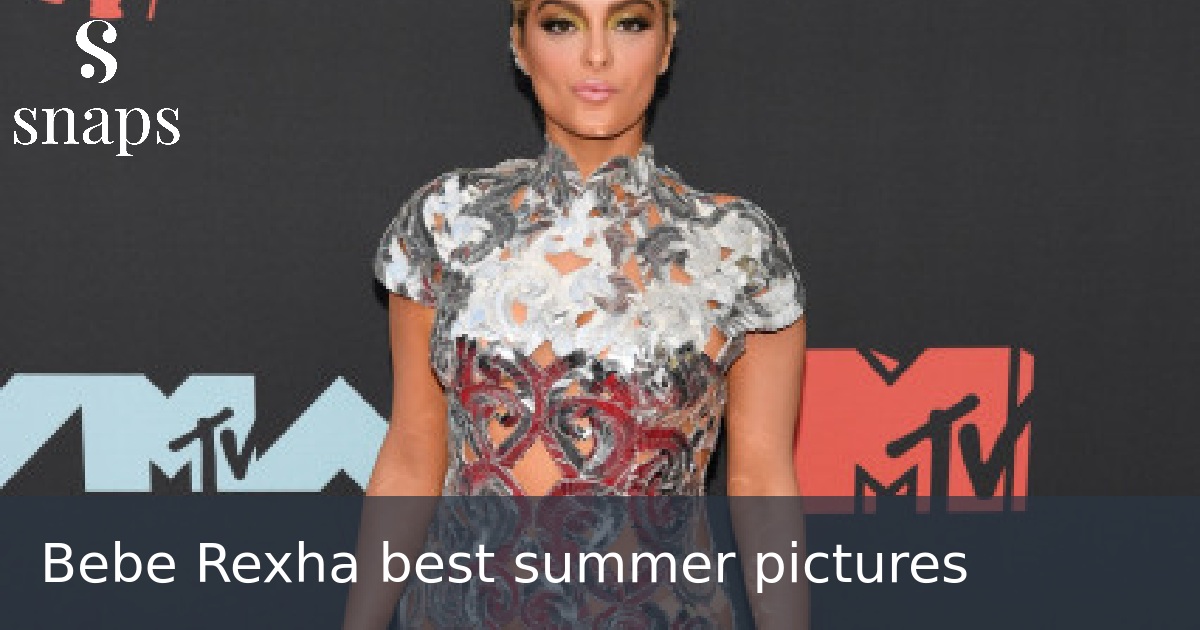 Bebe Rexha best summer pictures