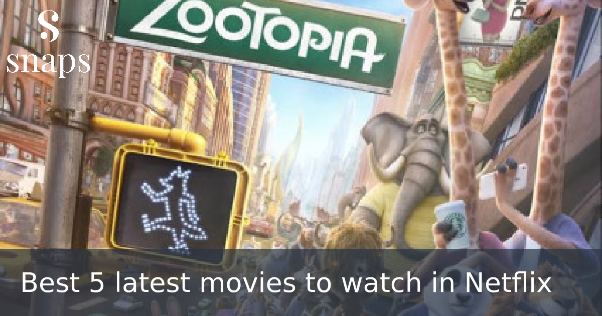 Best 5 latest movies to watch in Netflix