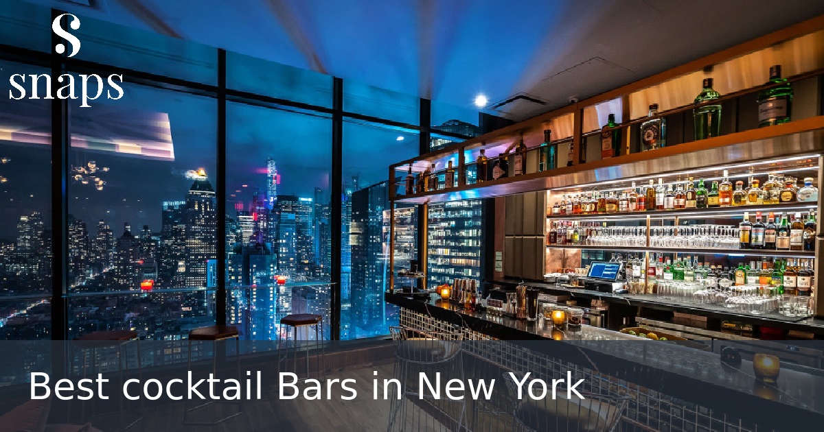 Best cocktail Bars in New York