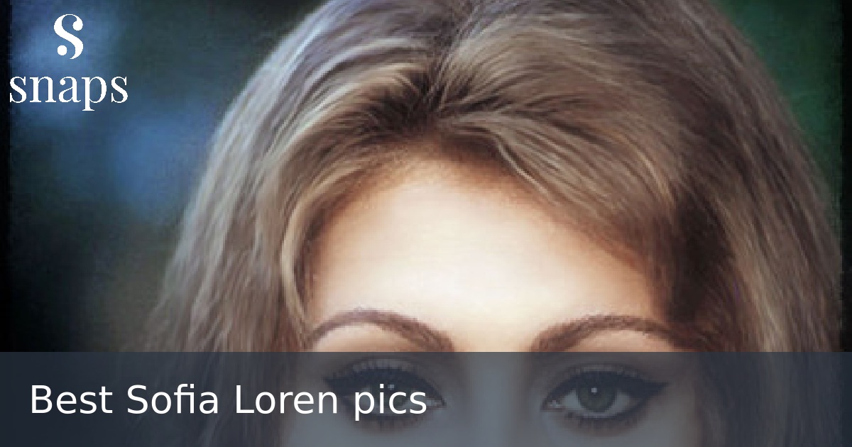 Best Sofia Loren pics