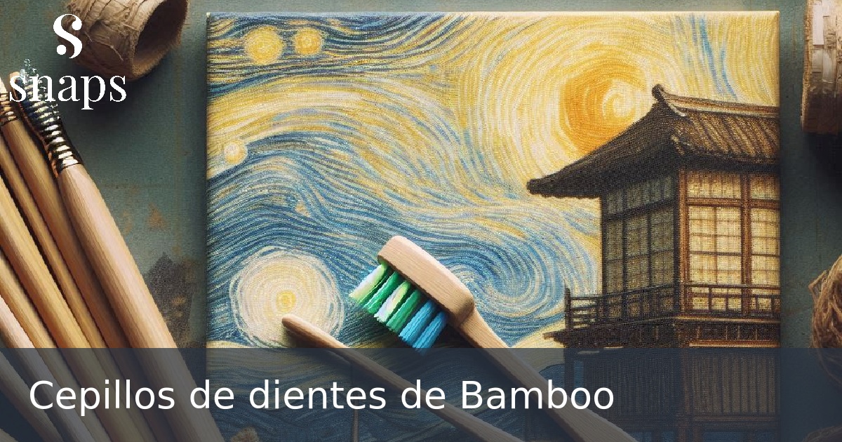 Cepillos de dientes de Bamboo