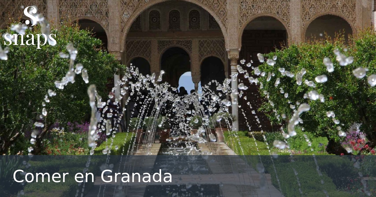 Comer en Granada