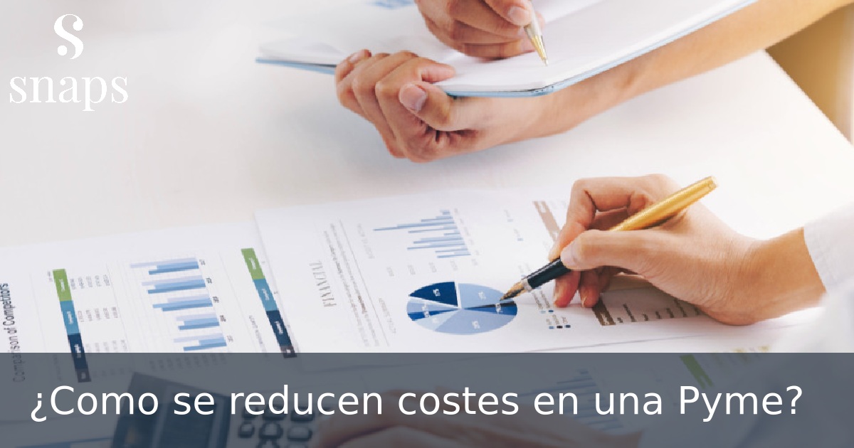 ¿Como se reducen costes en una Pyme?