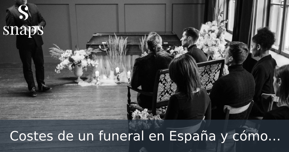 Costes de un funeral en España y cómo financiarlos