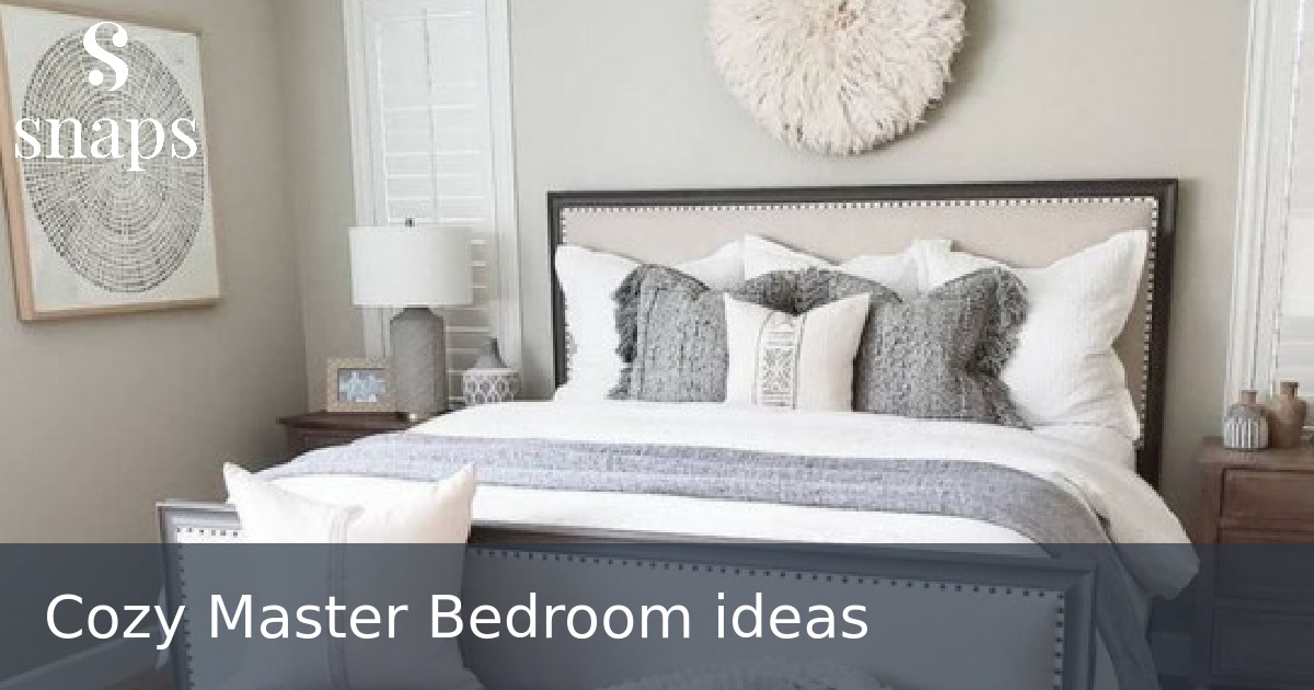 Cozy Master Bedroom ideas