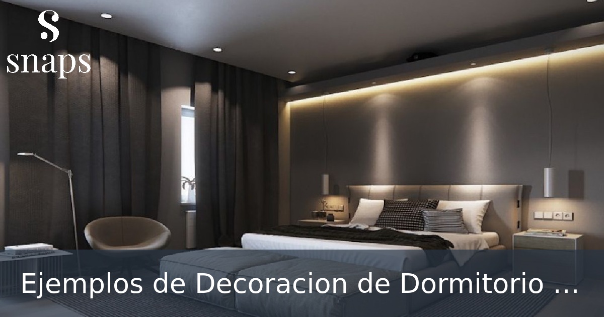 Ejemplos de Decoracion de Dormitorio de Matrimonio Grande