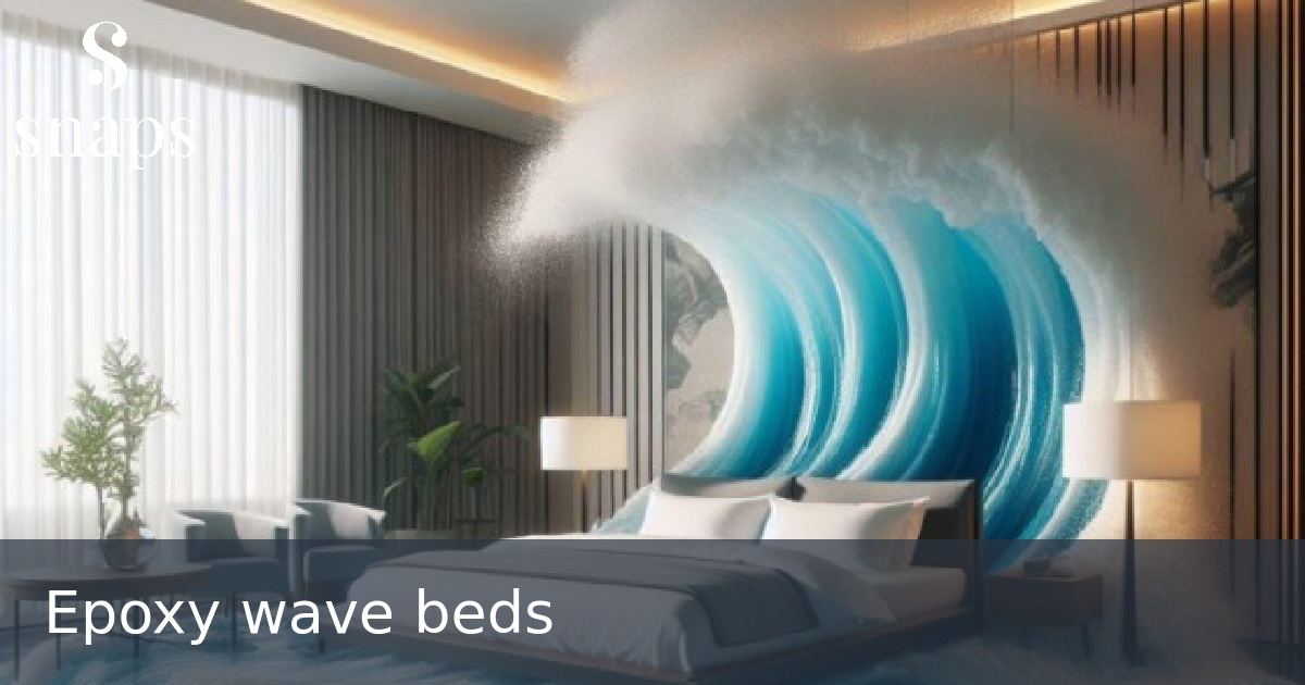 Epoxy wave beds