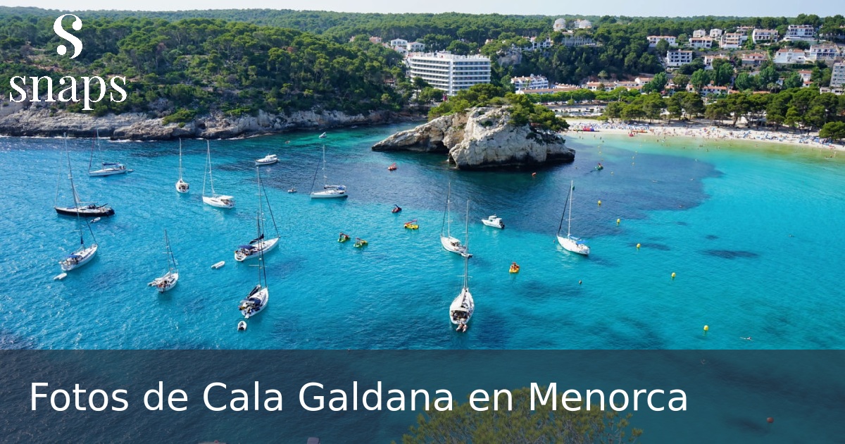 Fotos de Cala Galdana en Menorca