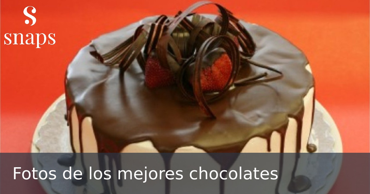 Fotos de los mejores chocolates