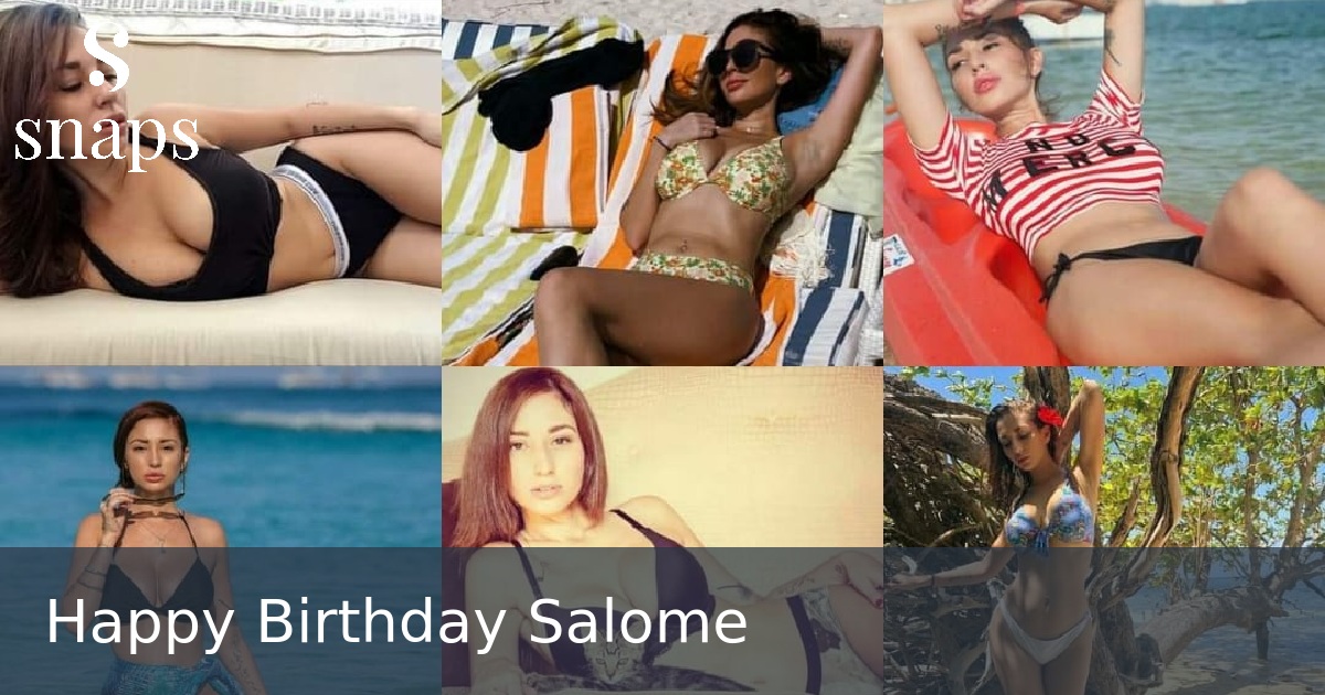 Happy Birthday Salome