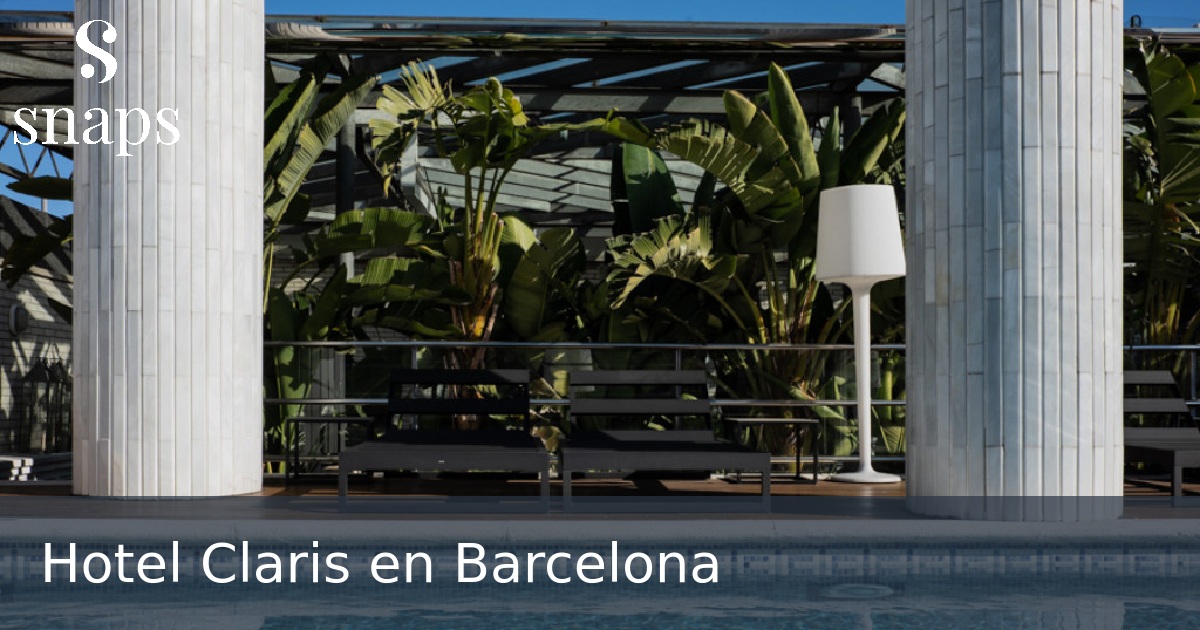Hotel Claris en Barcelona