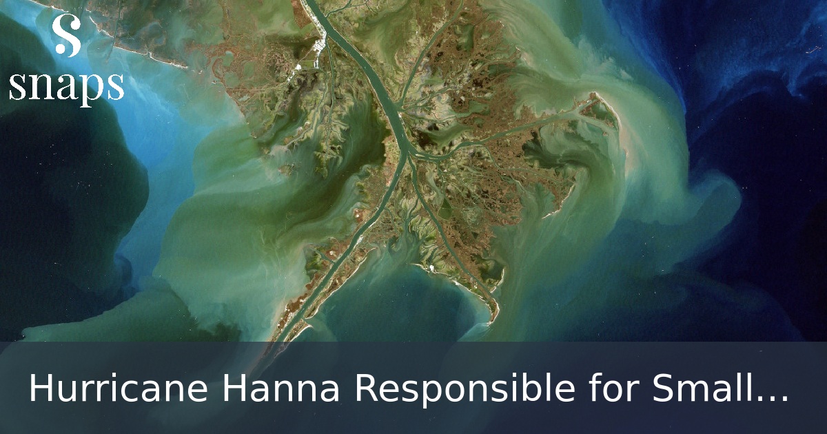 Hurricane Hanna Responsible for Smaller Gulf of Mexico Dead Zone
