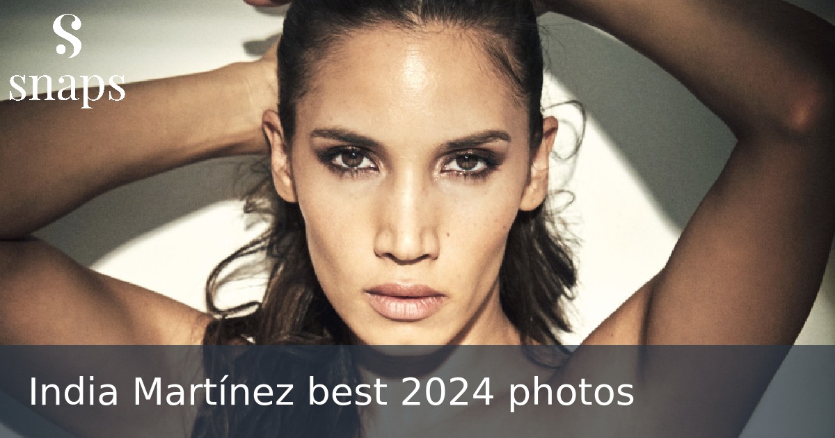 India Martínez best 2024 photos