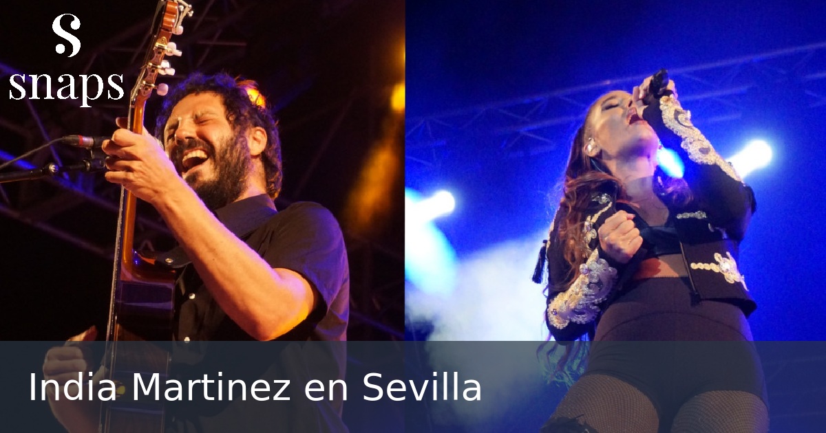 India Martinez en Sevilla