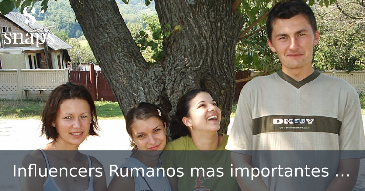 Influencers Rumanos mas importantes en Madrid