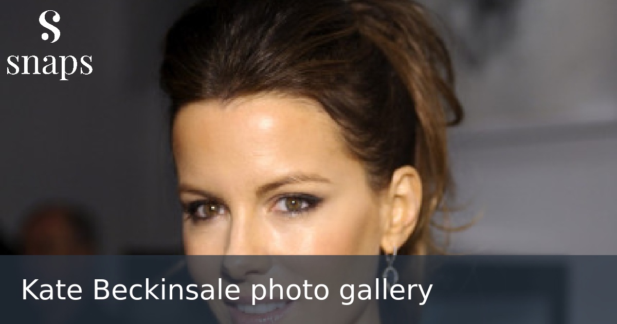 Kate Beckinsale photo gallery
