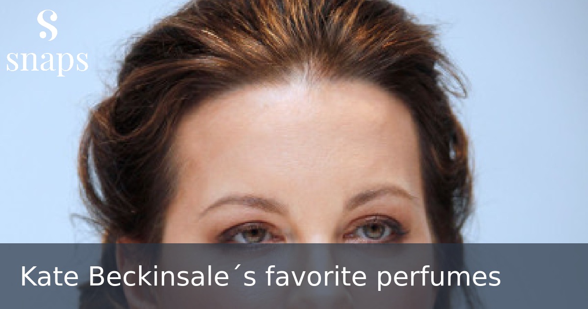 Kate Beckinsale´s favorite perfumes