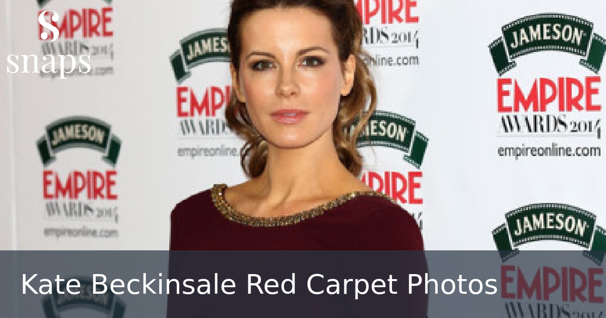 Kate Beckinsale Red Carpet Photos