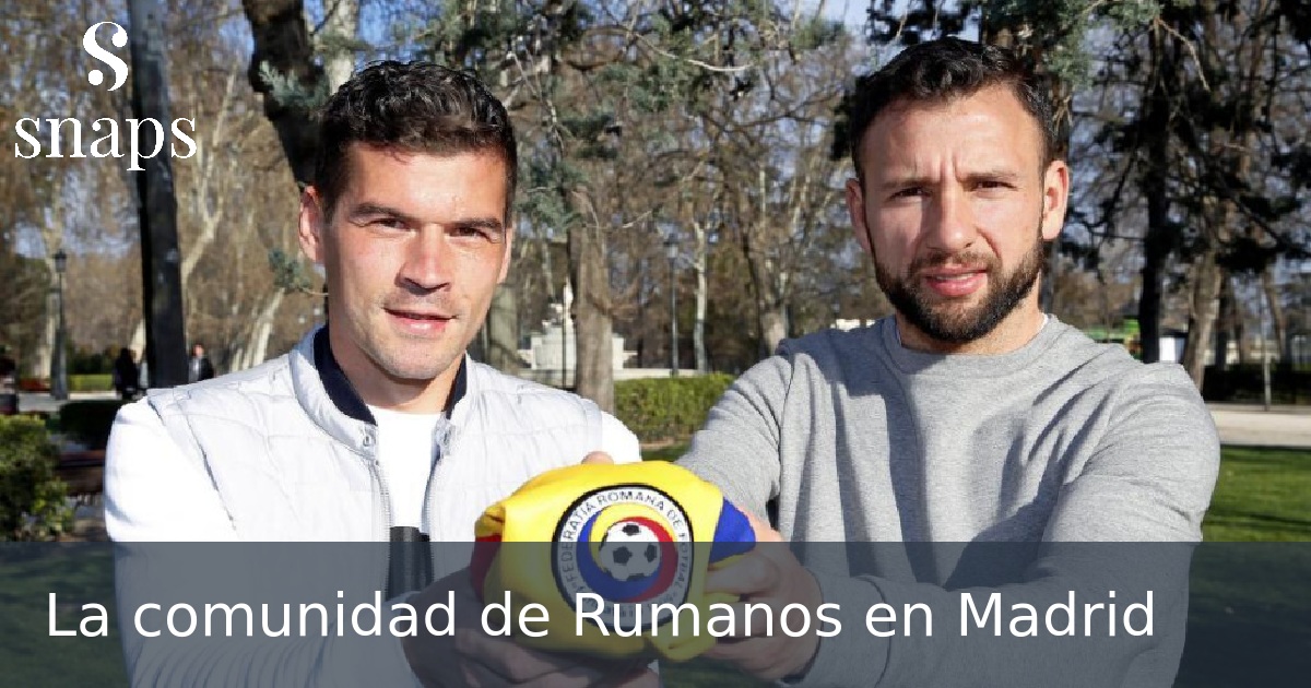 La comunidad de Rumanos en Madrid