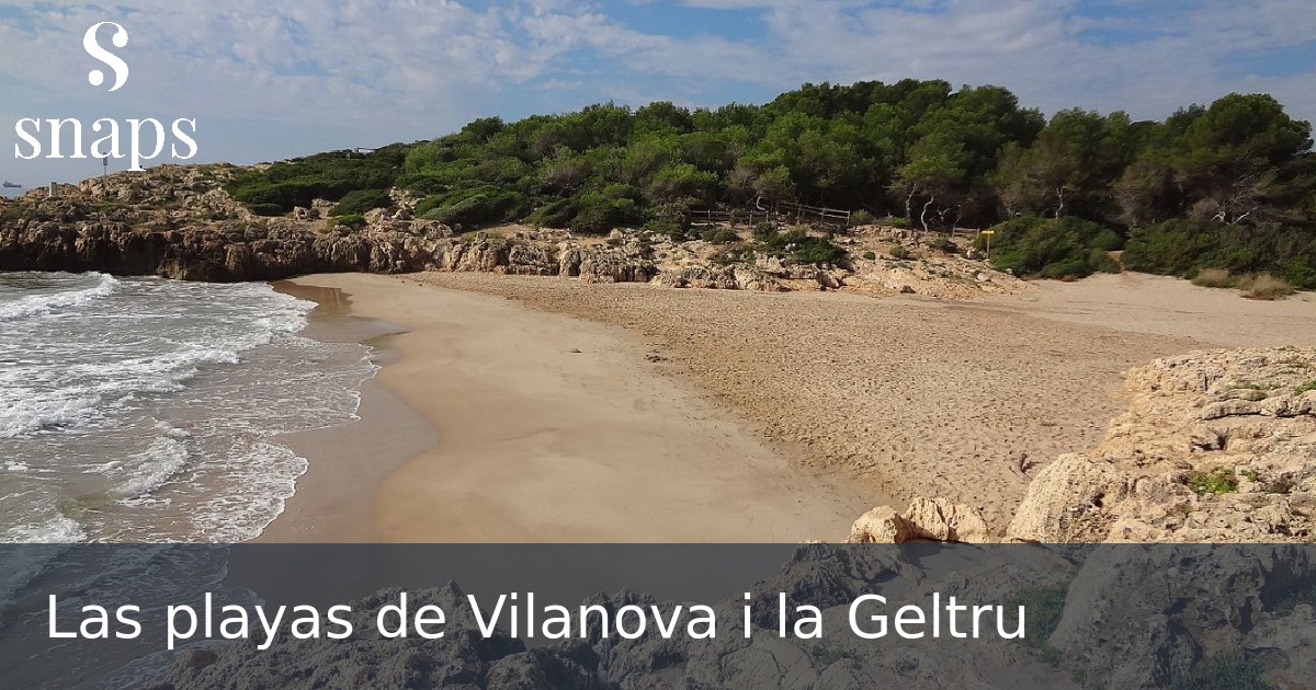 Las playas de Vilanova i la Geltru