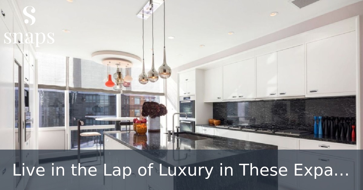Live in the Lap of Luxury in These Expansive New York Apartments