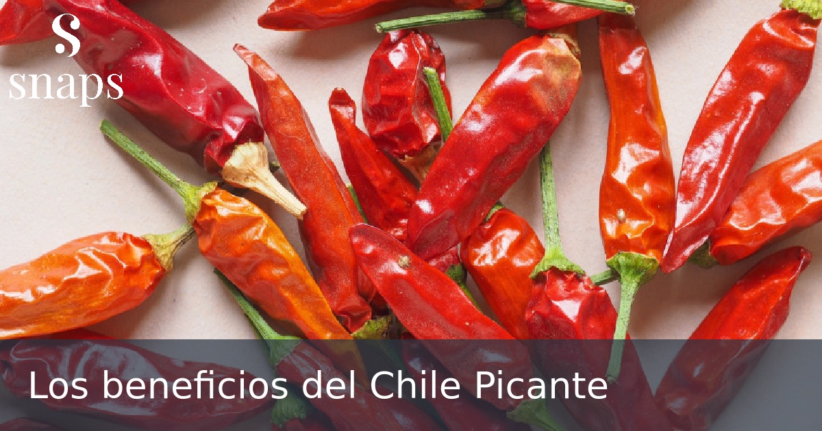 Los beneficios del Chile Picante
