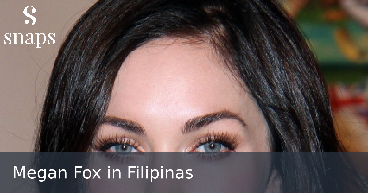 Megan Fox in Filipinas